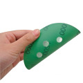 125mm Hook and loop green film backing sanding discs mixed abrasive grains sharp working